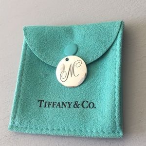 Tiffany & Co. monogram pendant